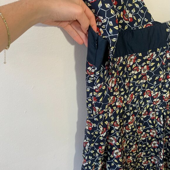 Isabel Marant Silk One Shoulder Asymmetrical Floral Mini Dress - Picture 4 of 6